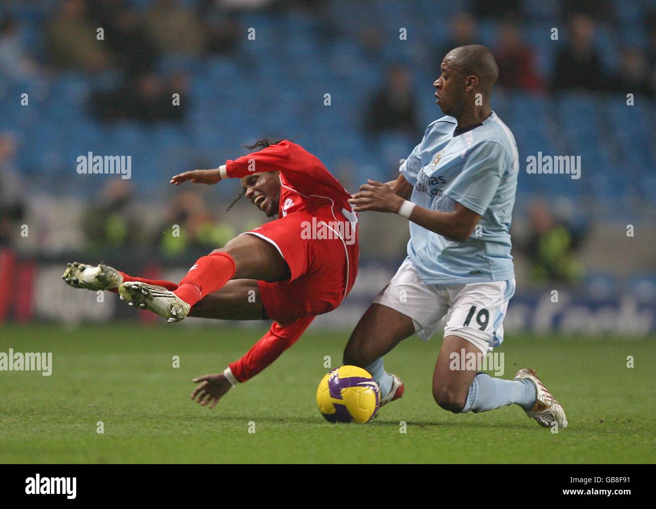 Calcio - Coppa UEFA - GRUPPO A - Manchester City V FC Twente - City of Manchester Stadium Foto Stock