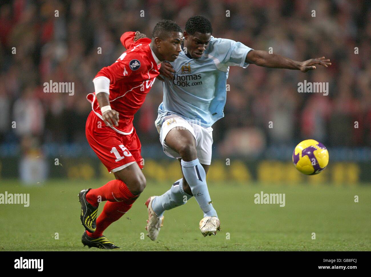 Calcio - Coppa UEFA - GRUPPO A - Manchester City V FC Twente - City of Manchester Stadium Foto Stock