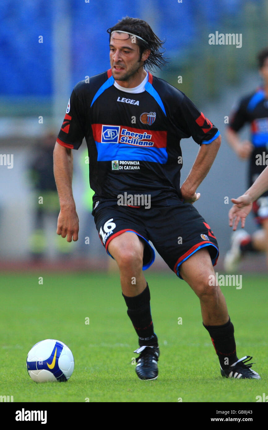 Calcio - Serie A italiana - Lazio v Catania calcio - Stadio Olimpico Foto Stock