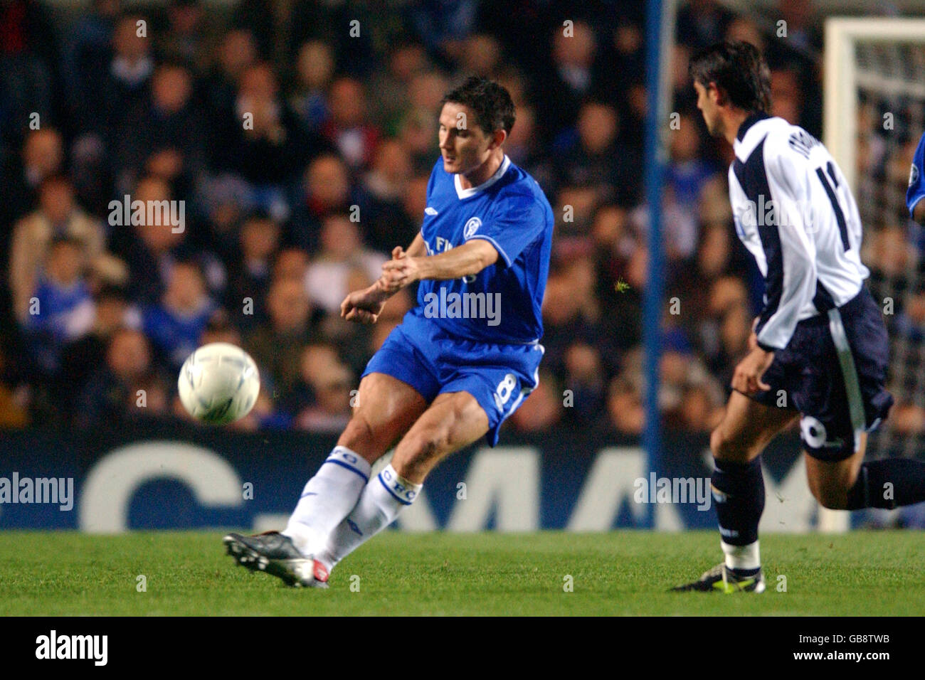 Calcio - UEFA Champions League - Gruppo G - Chelsea v Lazio. Frank Lampard, Chelsea Foto Stock