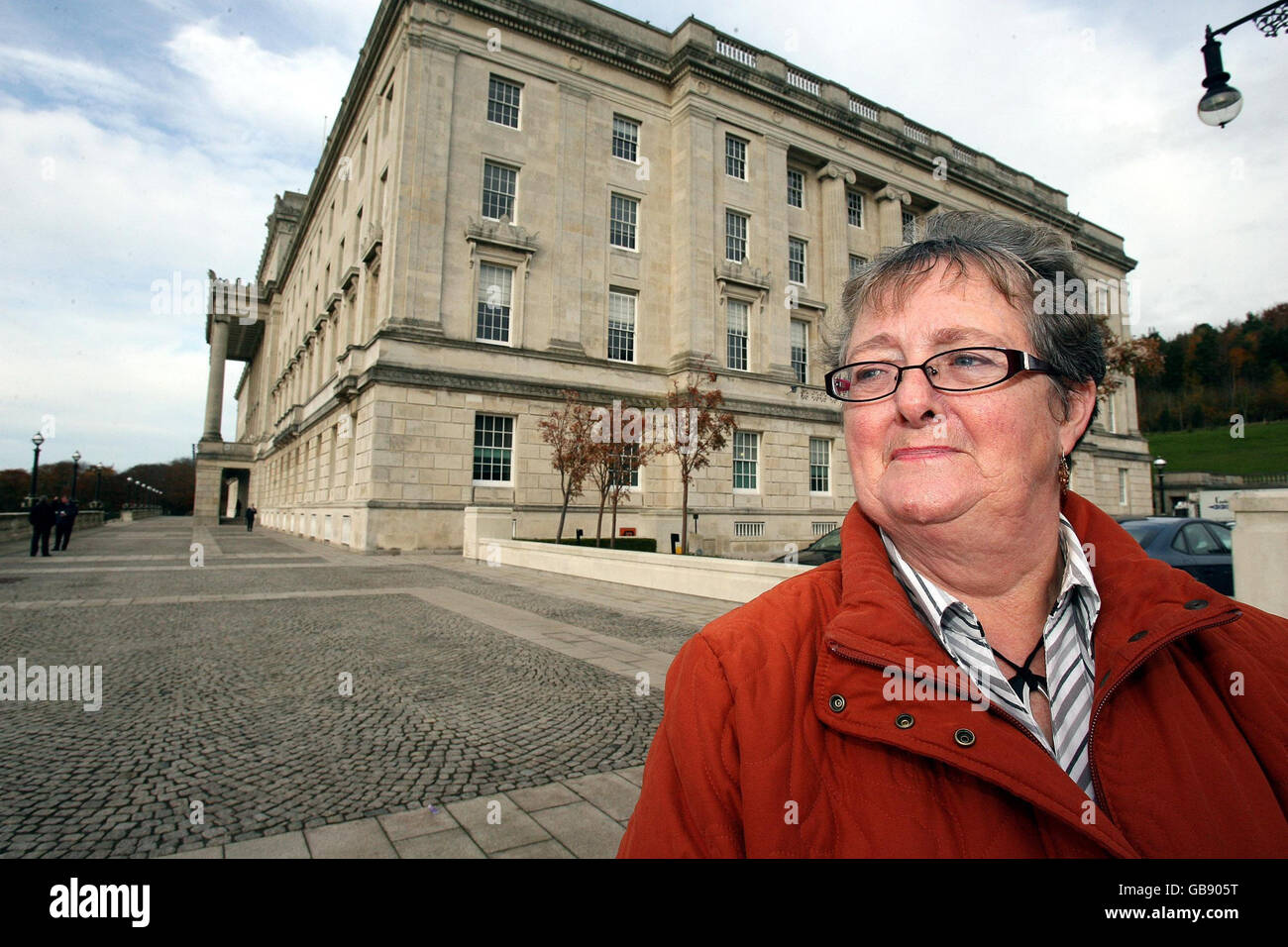 Le famiglie dei desaparecidos soddisfare Stormont comitato Foto Stock