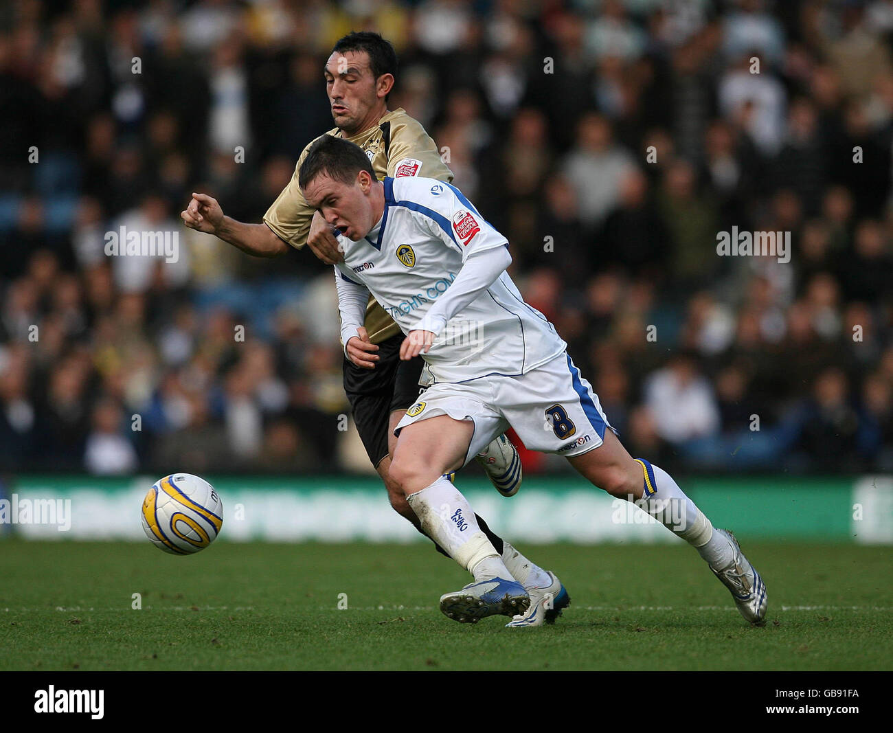 Calcio - Coca Cola Football League One - Leeds United v Huddersfield Town - Elland Road Foto Stock