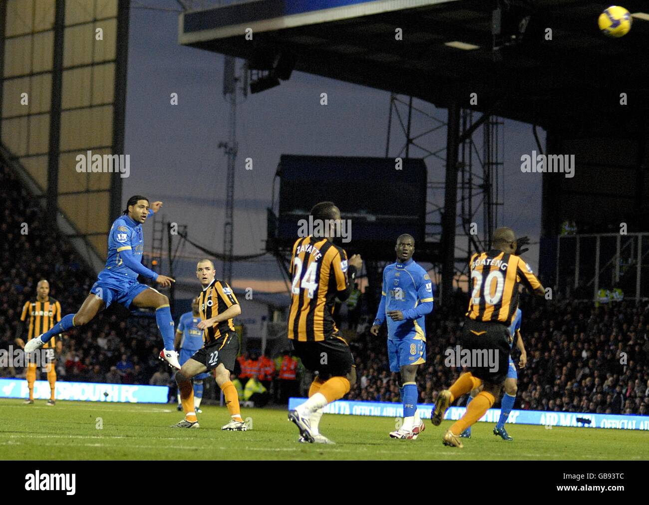 Calcio - Barclays Premier League - Portsmouth v Hull City - Fratton Park Foto Stock