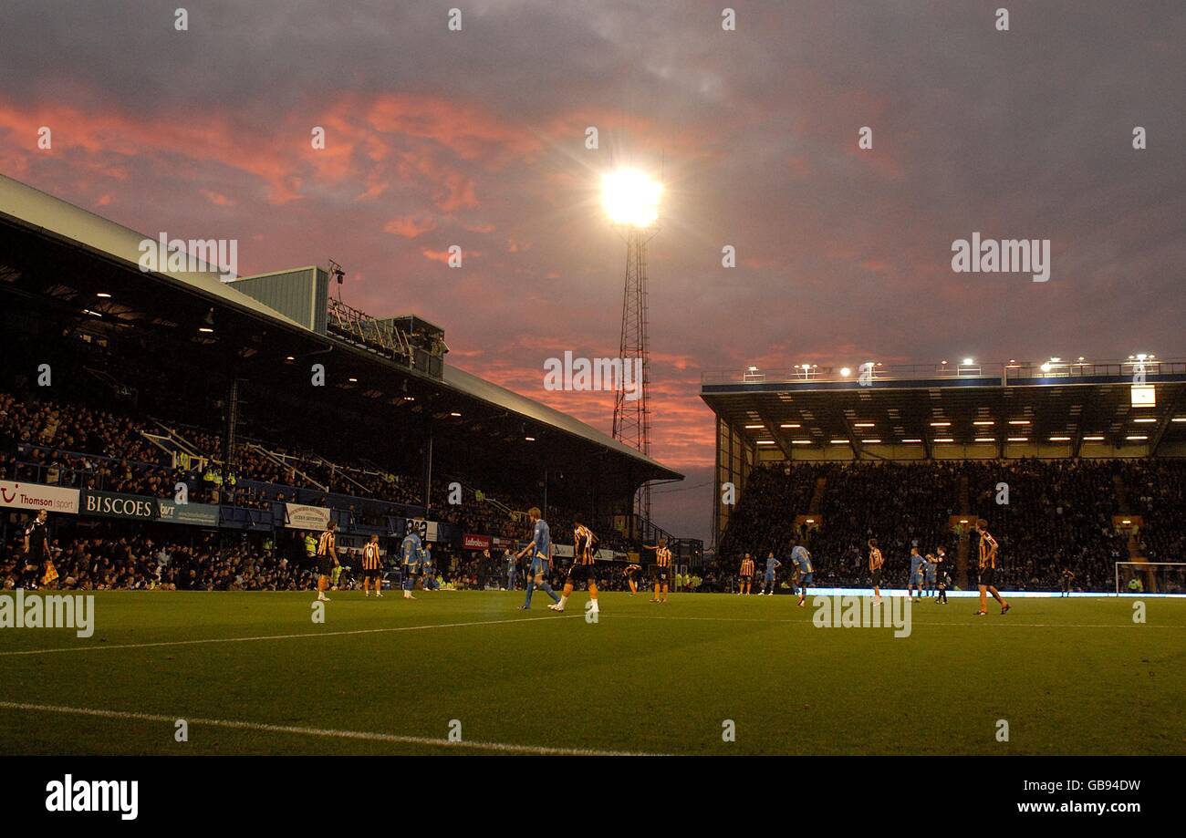 Calcio - Barclays Premier League - Portsmouth v Hull City - Fratton Park Foto Stock