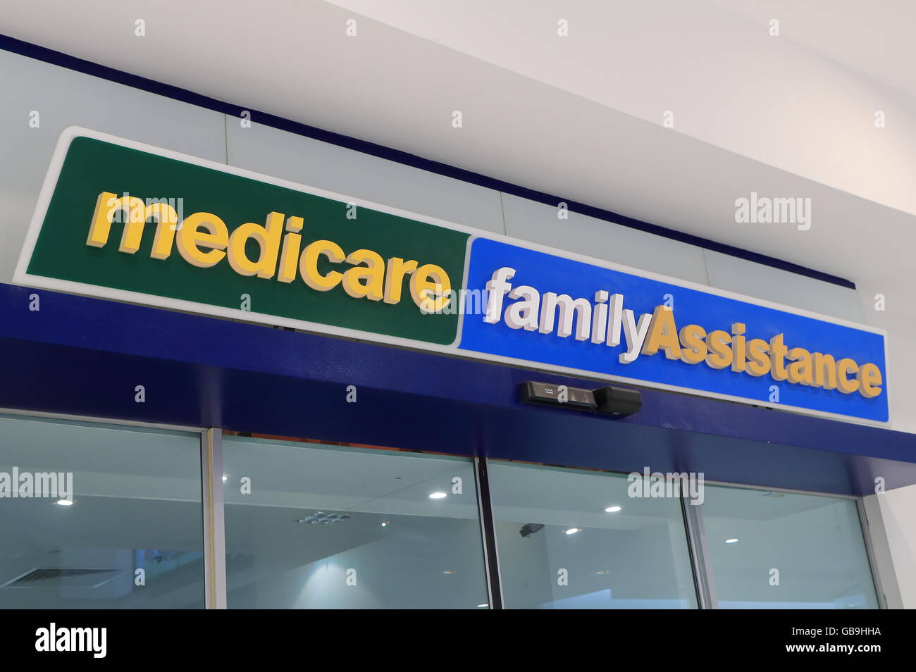 Medicare Dipartimento dei Servizi Umani Australia Foto Stock