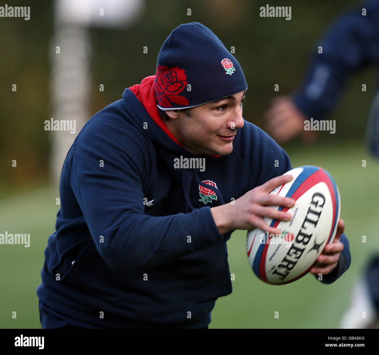 Rugby Union - Inghilterra sessione di formazione - Pennyhill Park Foto Stock