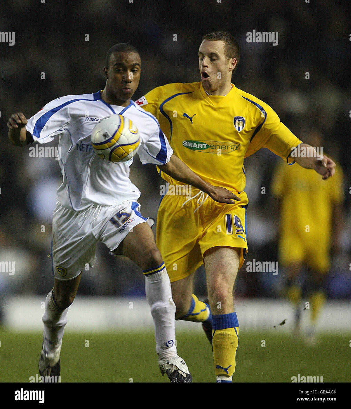 Calcio - Coca Cola Football League One - Leeds United v Colchester United - Elland Road Foto Stock