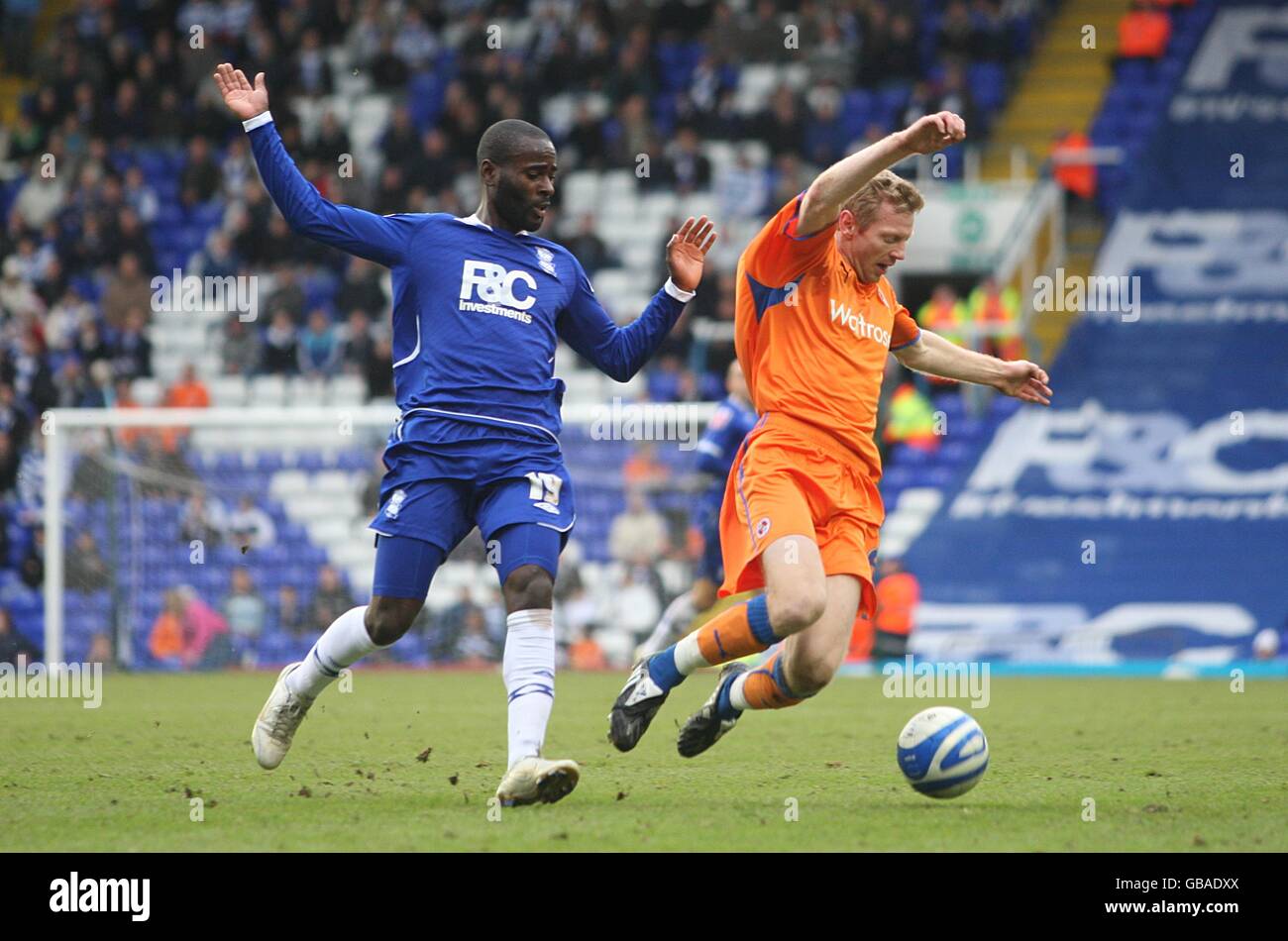 Calcio - Coca Cola Football League Championship - Birmingham City v Lettura - St Andrews' Stadium Foto Stock