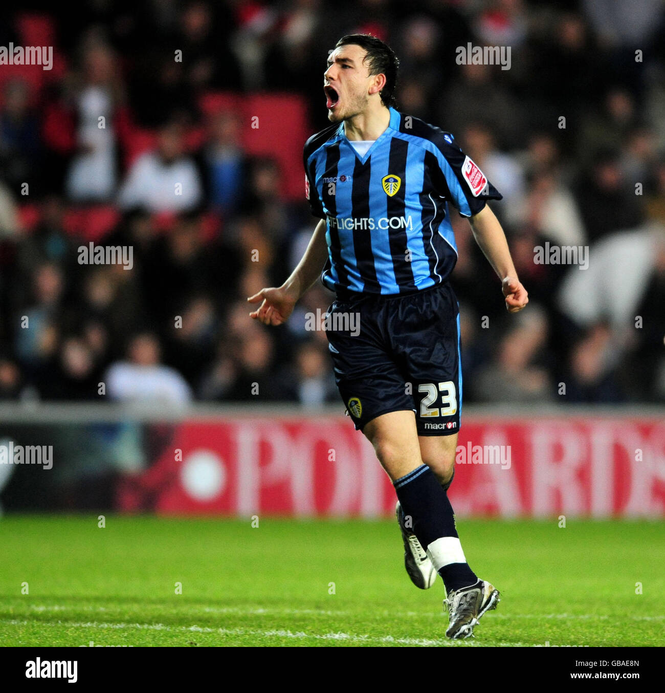 Calcio - Coca Cola Football League One - Milton Keynes Dons v Leeds United - Stadiummk Foto Stock