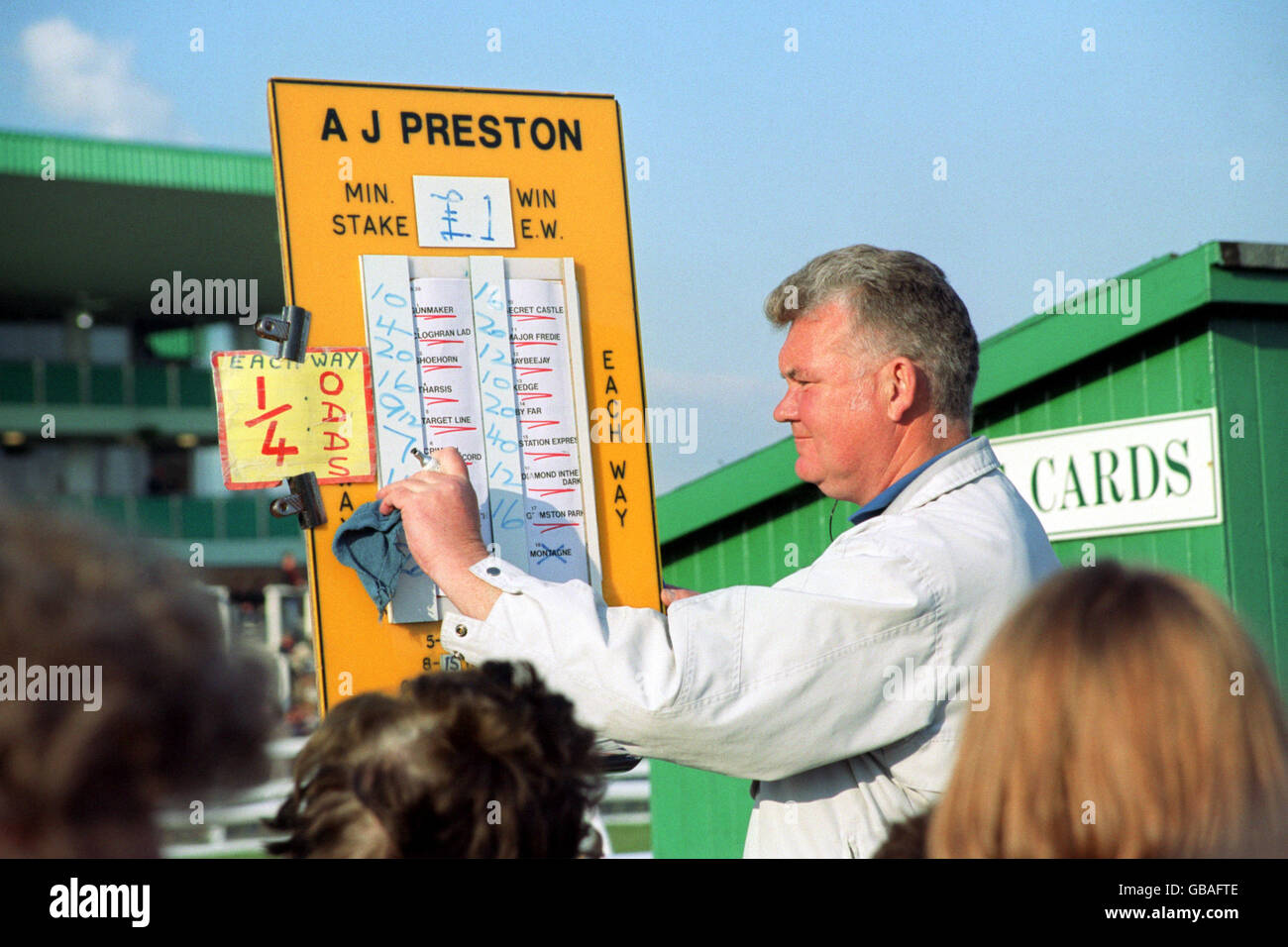 Horse Racing - Uttoxeter Races Foto Stock