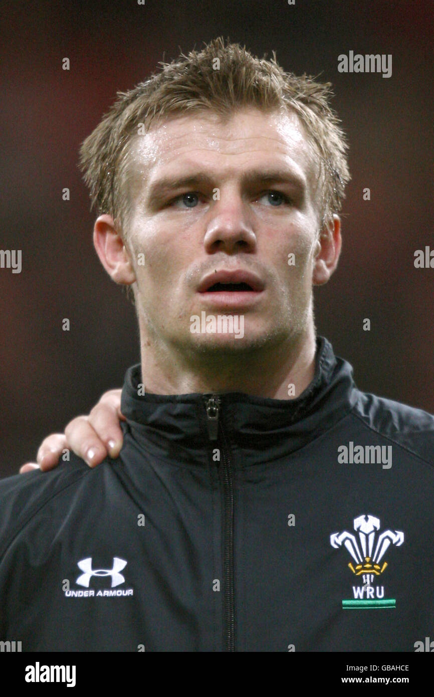 Rugby Union - Invesco Perpetual Series 2008 - Galles / Canada - Millennium Stadium. Dwayne Peel, Galles Foto Stock