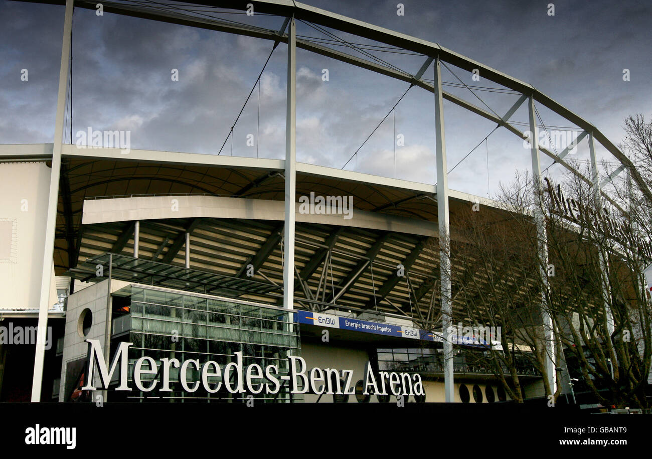 Calcio - Bundesliga tedesca - VfB Stuttgart v FC Schalke 04 - Mercedes-Benz Arena Foto Stock