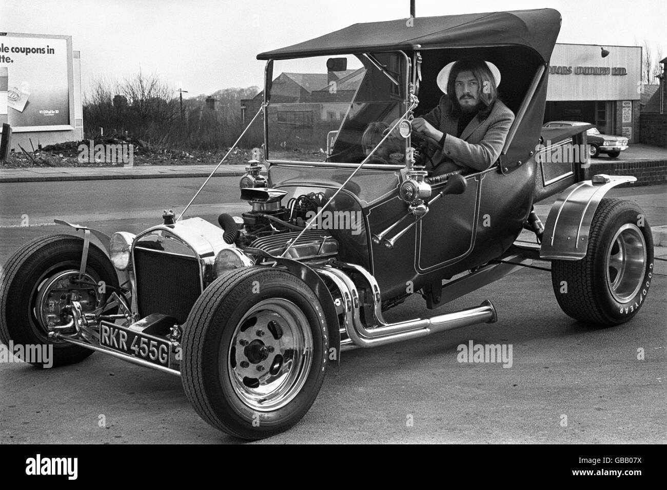 Musica - John Bonham - Hagley - 1971 Foto Stock