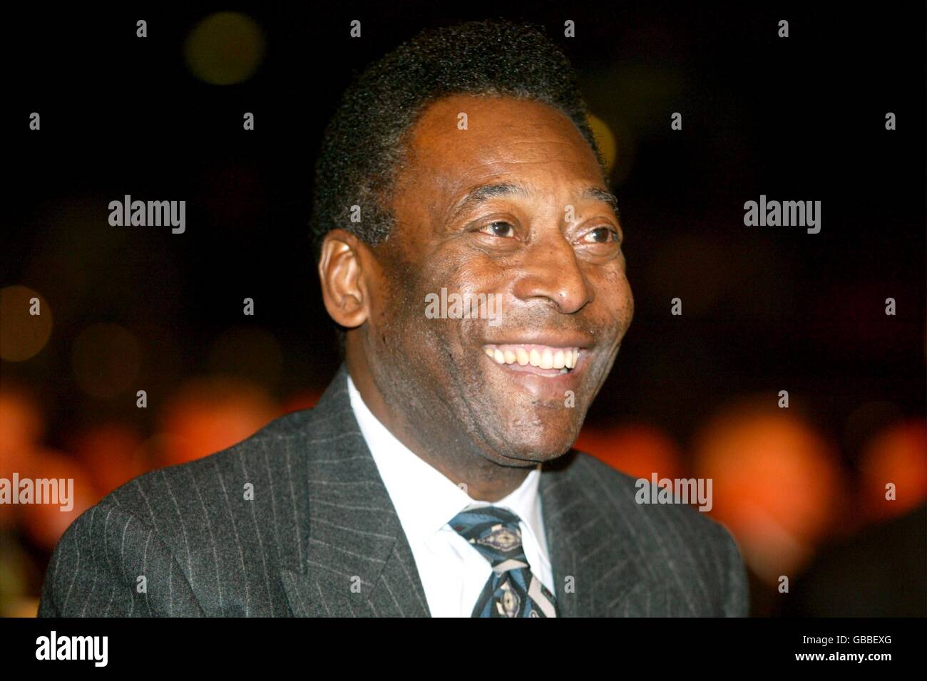 Calcio - Coppa del mondo FIFA 2006 - pareggio preliminare. La leggenda del calcio brasiliano Pele Foto Stock