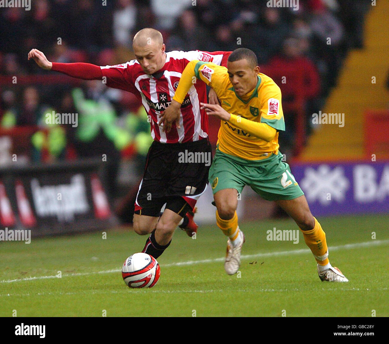 Calcio - Coca Cola Football League Championship - Sheffield Regno v Norwich City - Bramall Lane Foto Stock