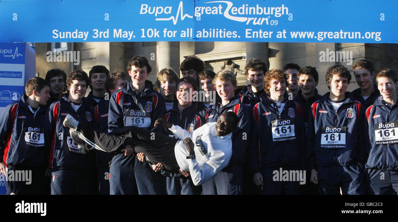 BUPA grande esecuzione di Edimburgo Foto Stock