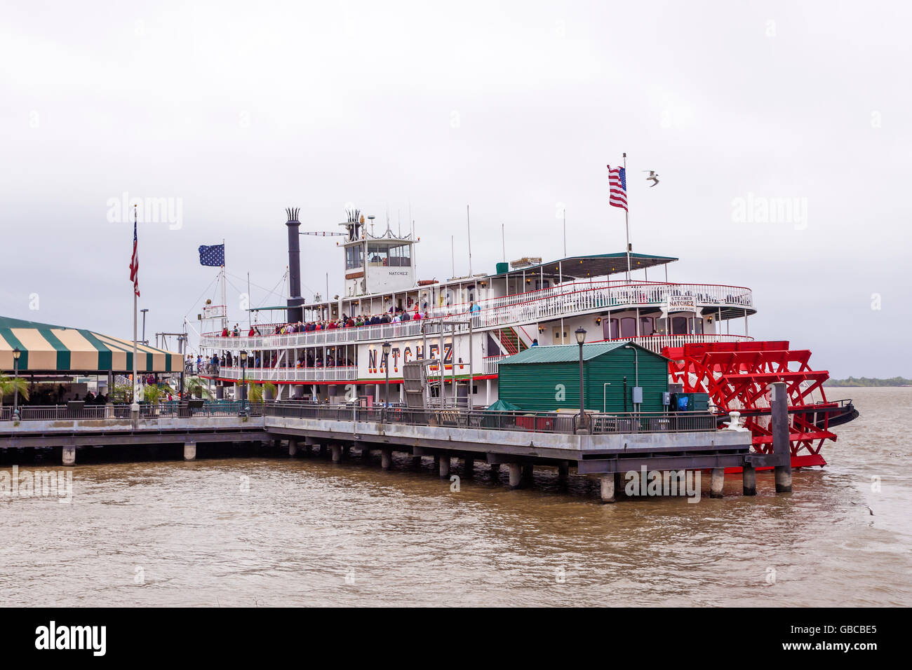 Natchez Steamboat in New Orleans Foto Stock