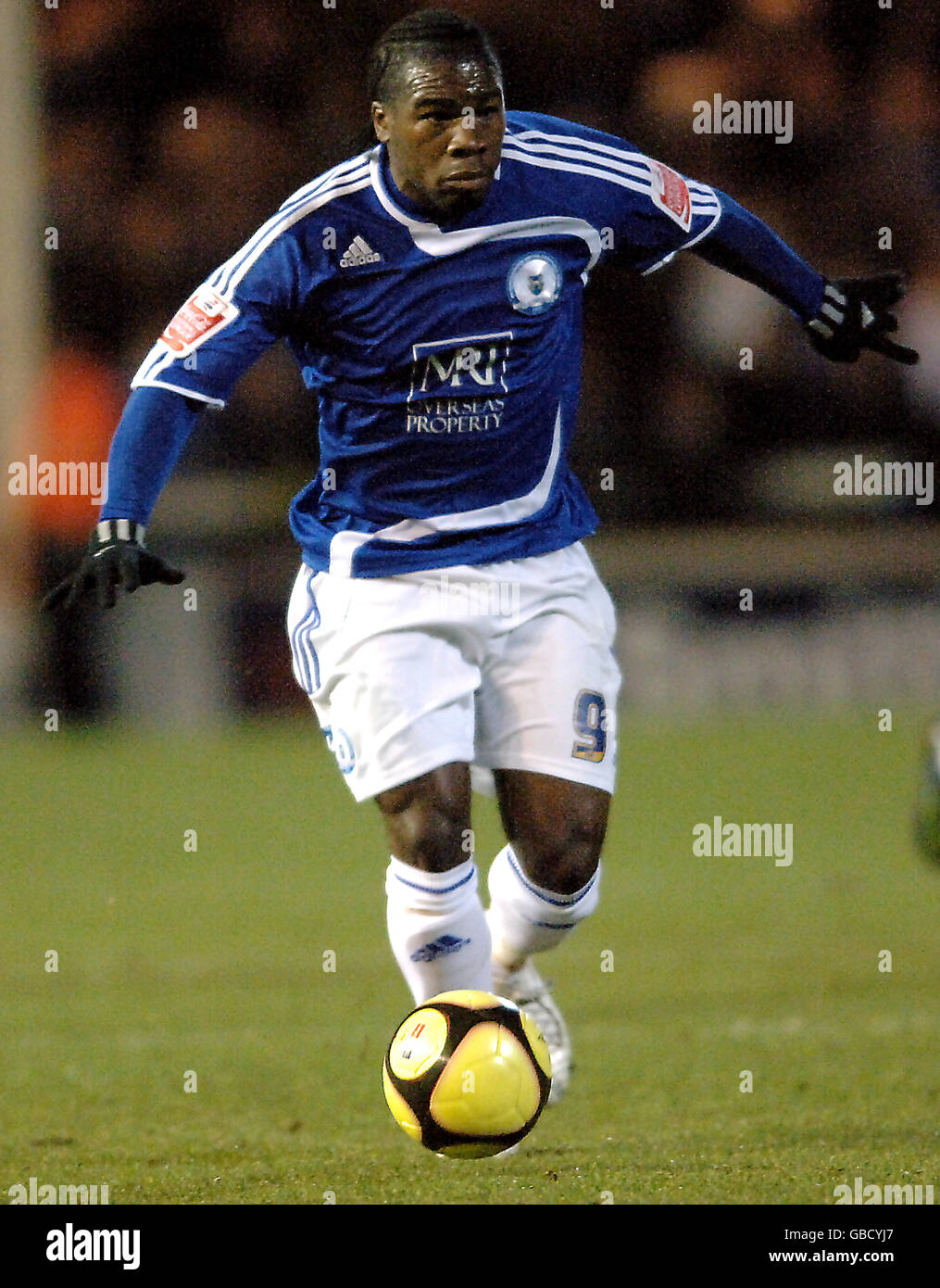 Calcio - fa Cup - terzo turno Replay - Peterborough United v West Bromwich Albion - London Road Ground. Aaron Mclean, Peterborough United Foto Stock