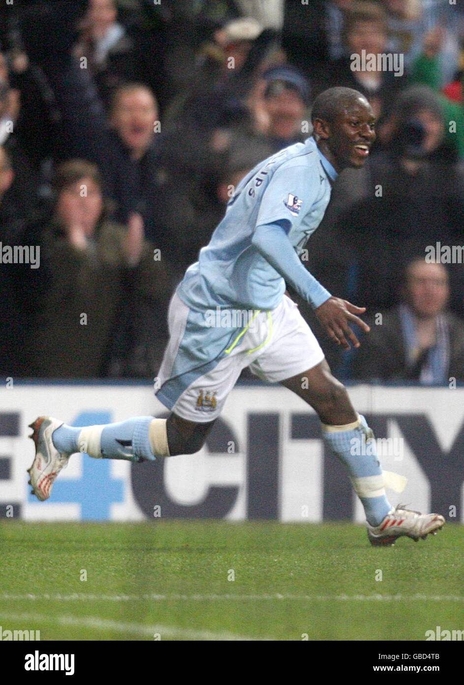 Calcio - Barclays Premier League - Manchester City v Newcastle United - City of Manchester Stadium Foto Stock