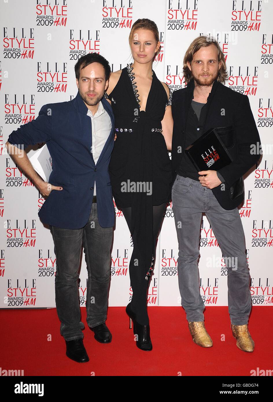 Lo stile Elle Awards 2009 - Londra Foto Stock