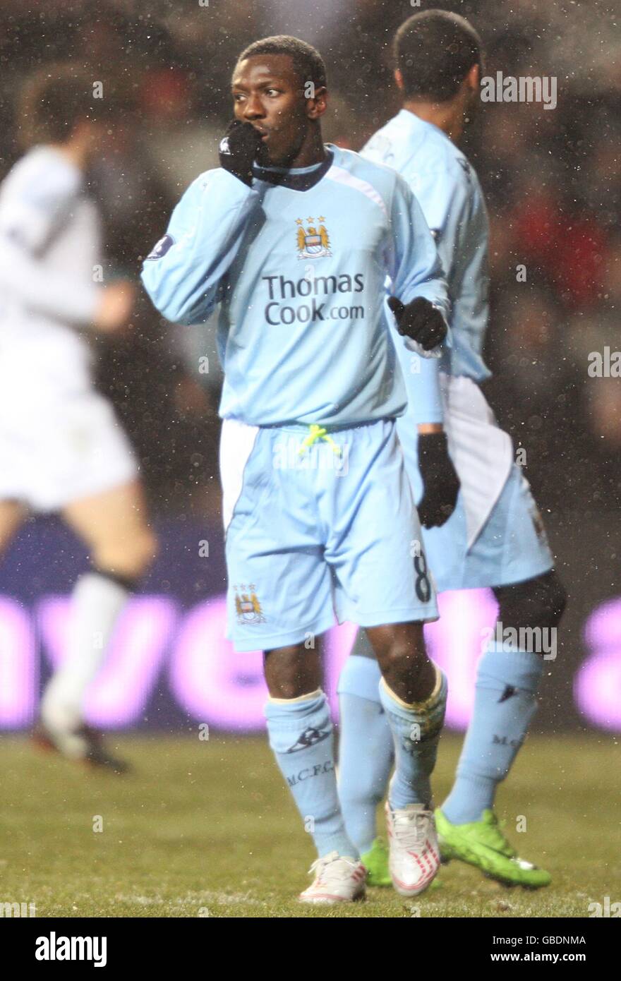 Calcio - Coppa UEFA - Round di 32 - FC Copenhagen V Manchester City - Parken Stadium Foto Stock