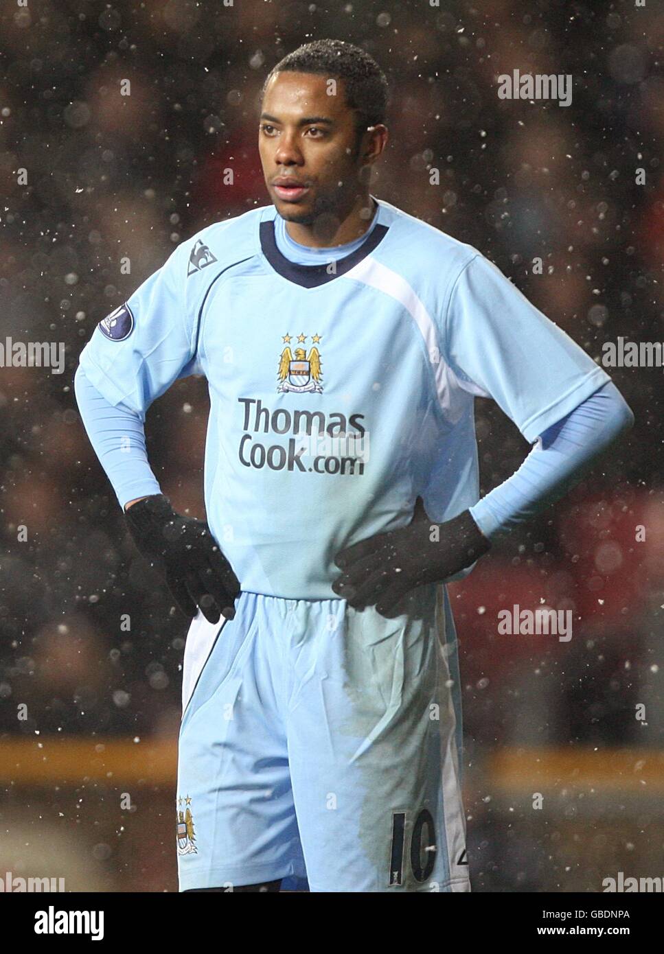 Calcio - Coppa UEFA - Round di 32 - FC Copenhagen V Manchester City - Parken Stadium Foto Stock