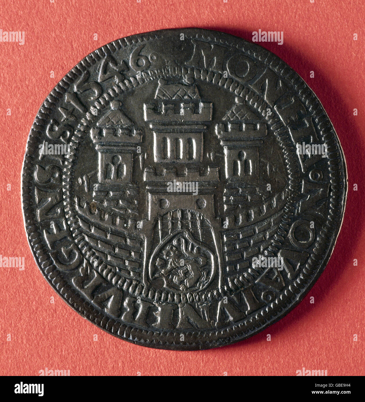 Moneta / finanza, monete, Germania, Witte conio - Città anseatiche, Lüneburg, 1546, diritti aggiuntivi-clearences-non disponibile Foto Stock