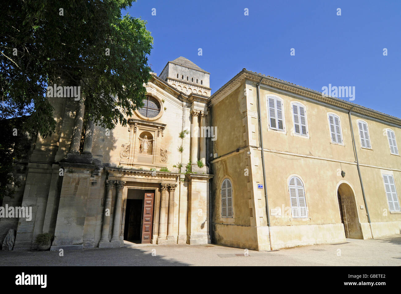 Saint Paul de Mausole, monastero, una chiesa, un museo, Salon de Provence, in Provenza Costa Azzurra, Francia meridionale, Francia Foto Stock
