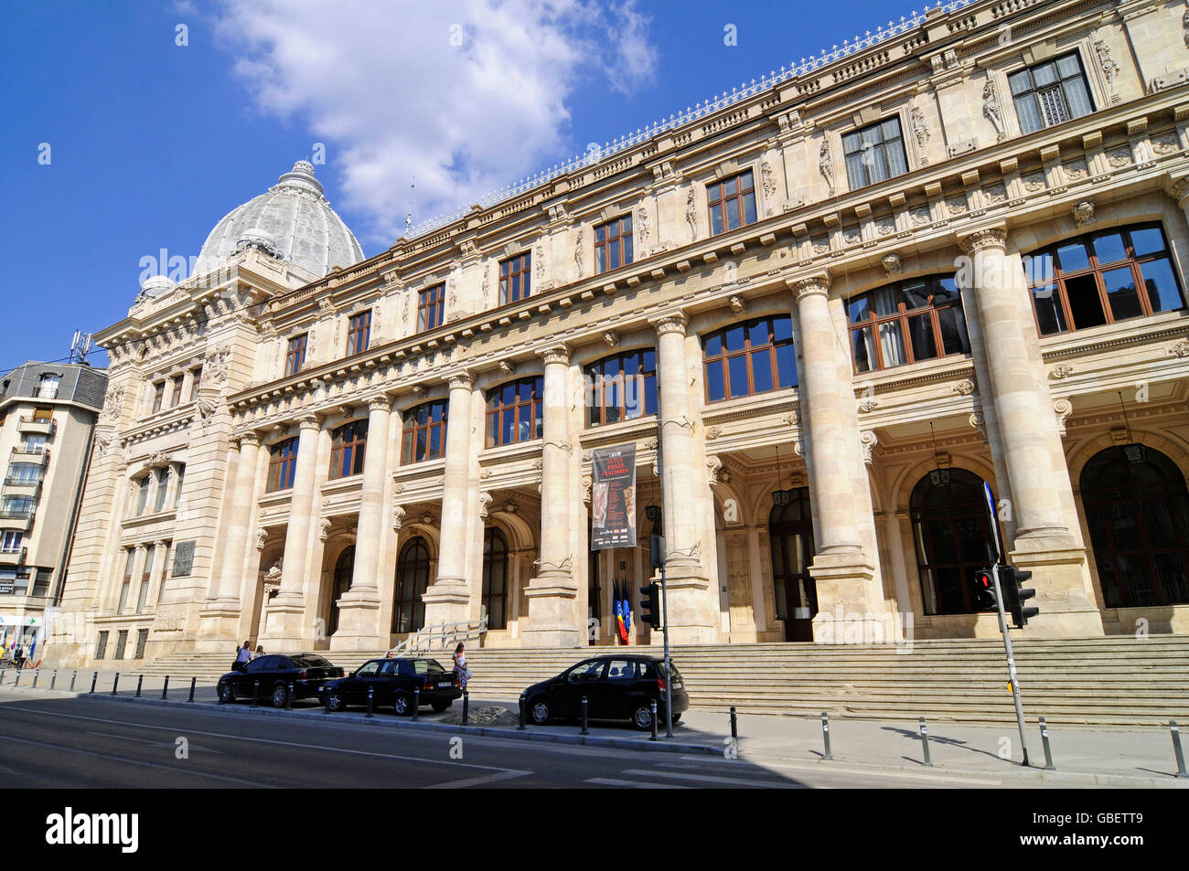 Museo Nazionale di Storia rumena, museo storico, Bucarest, Romania Foto Stock