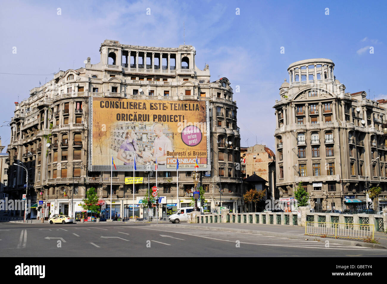 Piata Natiunile unite, Bucarest, Romania Foto Stock