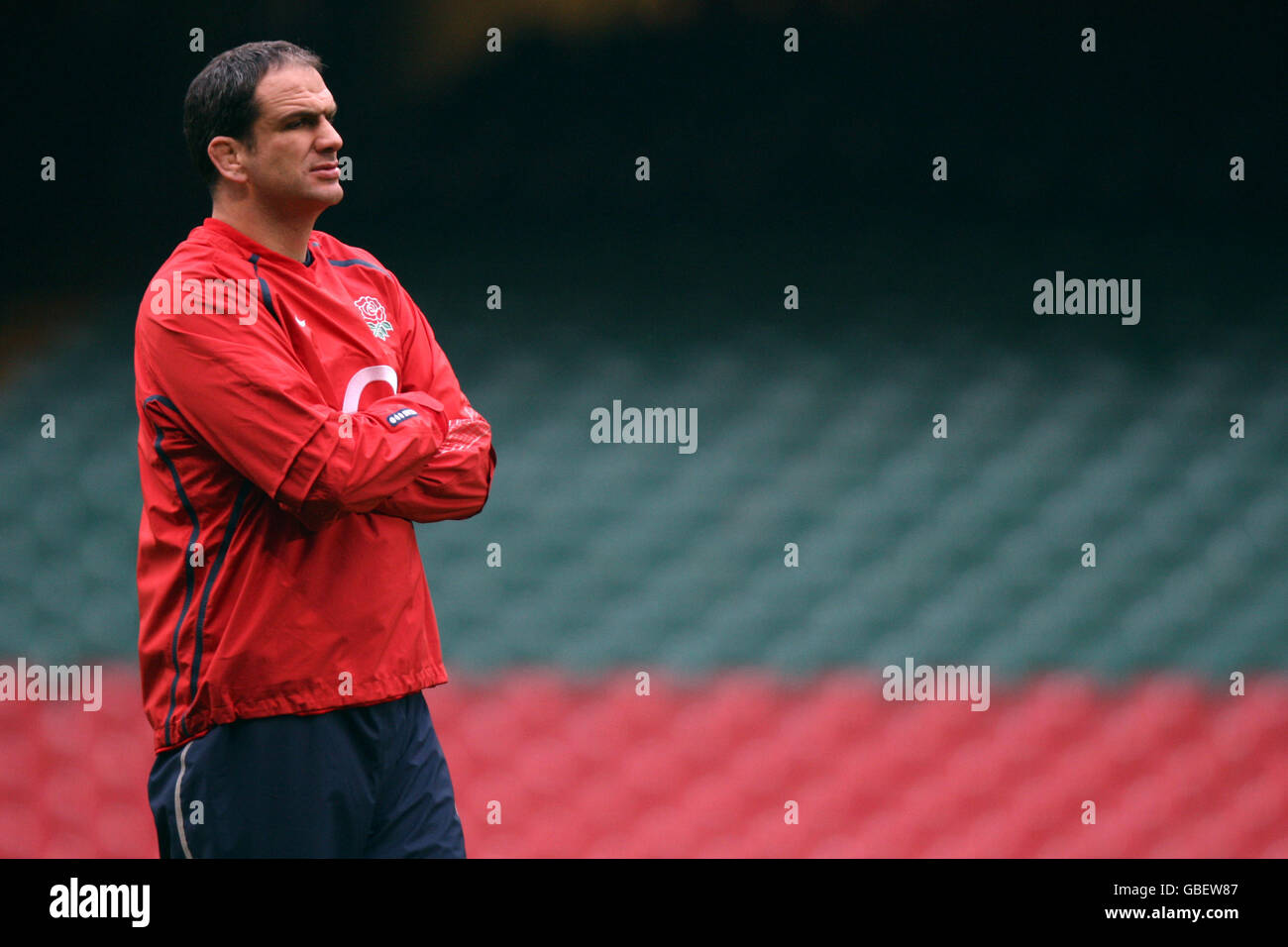 Rugby Union - Inghilterra sessione di formazione - Millennium Stadium Foto Stock