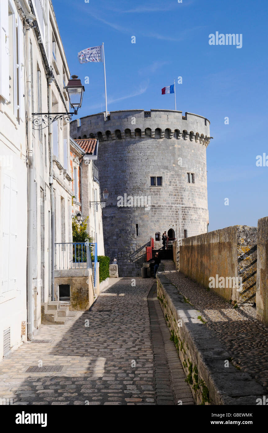 Tour de la Chaine, La Rochelle, Departement Charente-Maritime, Poitou-Charentes, Francia Foto Stock