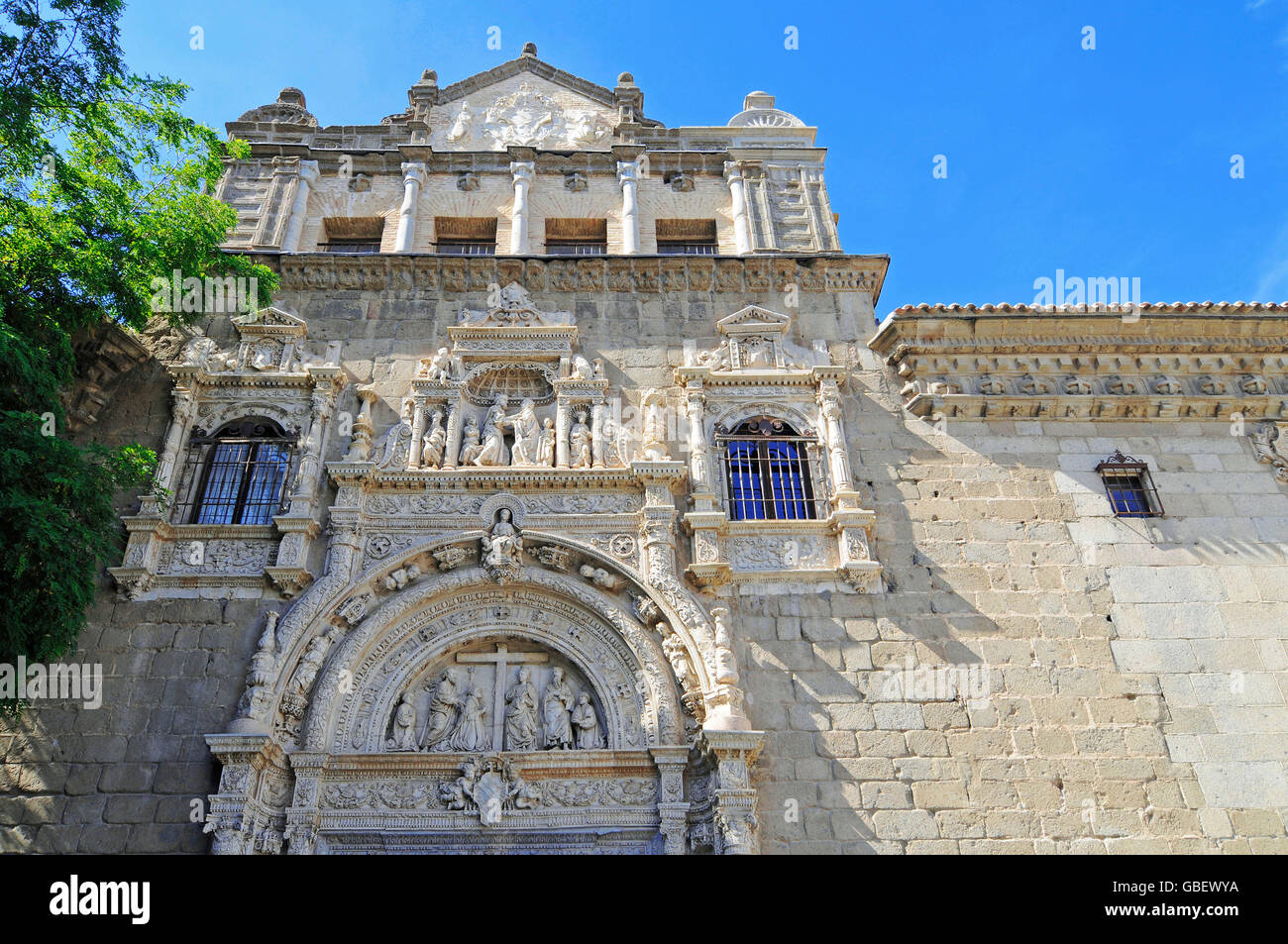 Il museo di Santa Cruz, Toledo, Castilla la Mancha, Spagna / Museo de Santa Cruz, Castilla-La Mancha Foto Stock