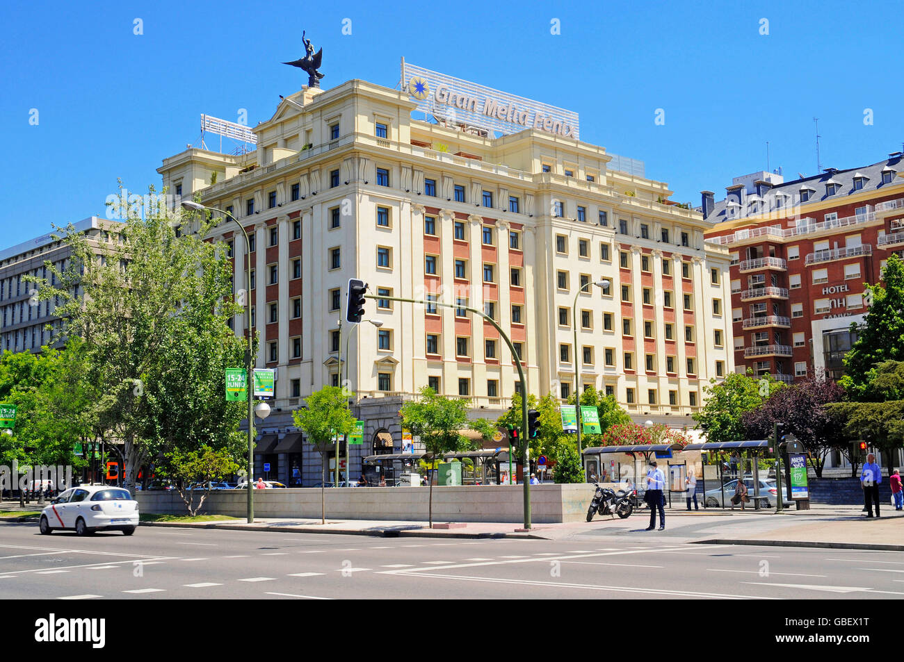 Gran Melia Fenix Hotel, Madrid, Spagna Foto Stock