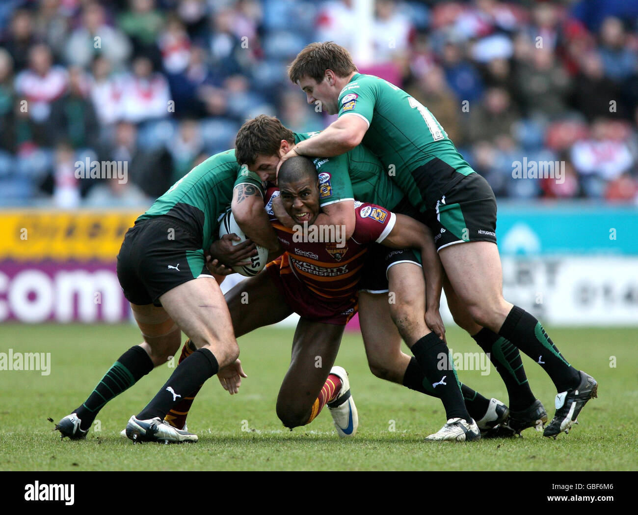 Rugby League - engage Super League - Huddersfield Giants v St Helens - Galpharm Stadium Foto Stock