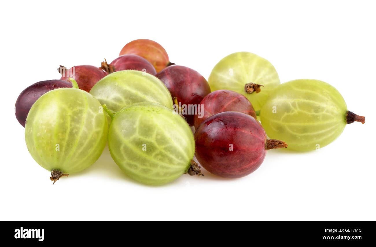 Rosso Verde uva spina Foto Stock