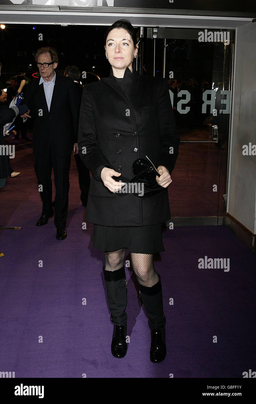 Mary McCartney arriva per la prima mondiale della Young Victoria alla Odeon Leicester Square, Londra Foto Stock