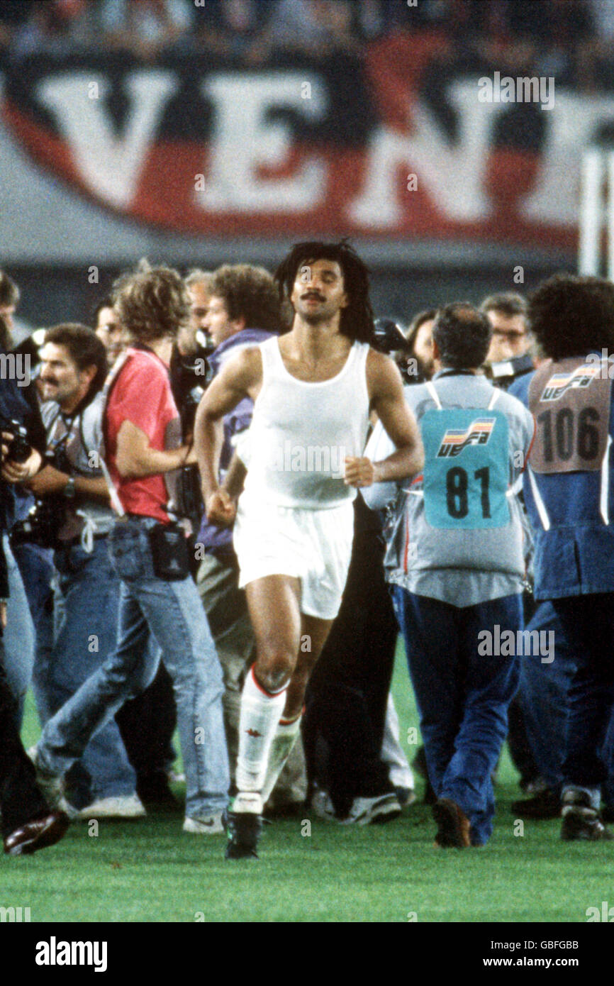 Calcio - Coppa Europa - finale - AC Milan v Benfica - Praterstadion Foto Stock