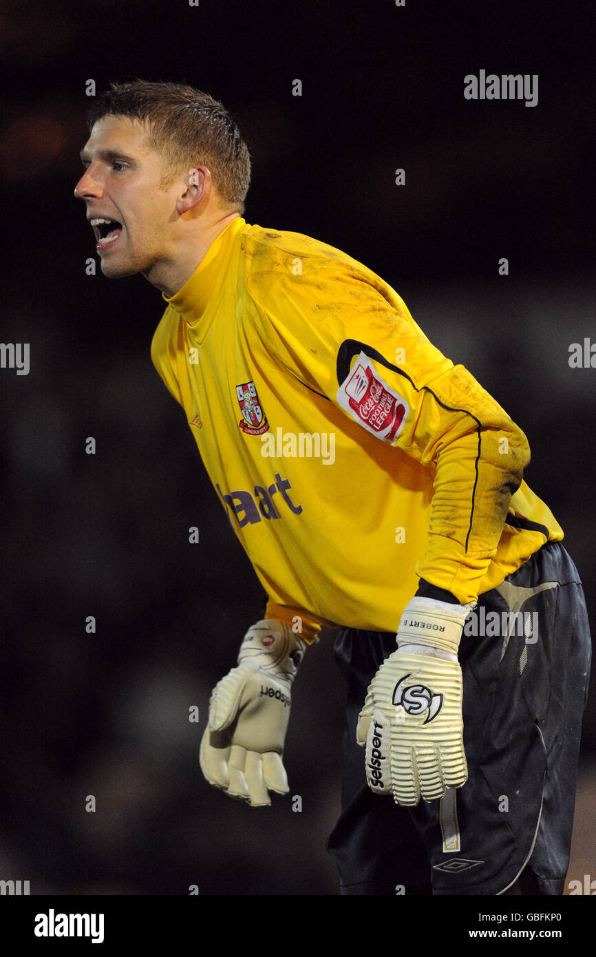 Calcio - Coca Cola Football League due - Port Vale v Lincoln City - Vale Park Foto Stock