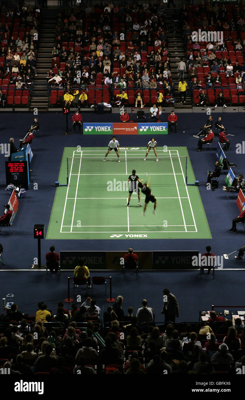 Visione generale del ricorso in tribunale nel secondo giorno del concorso Foto Stock