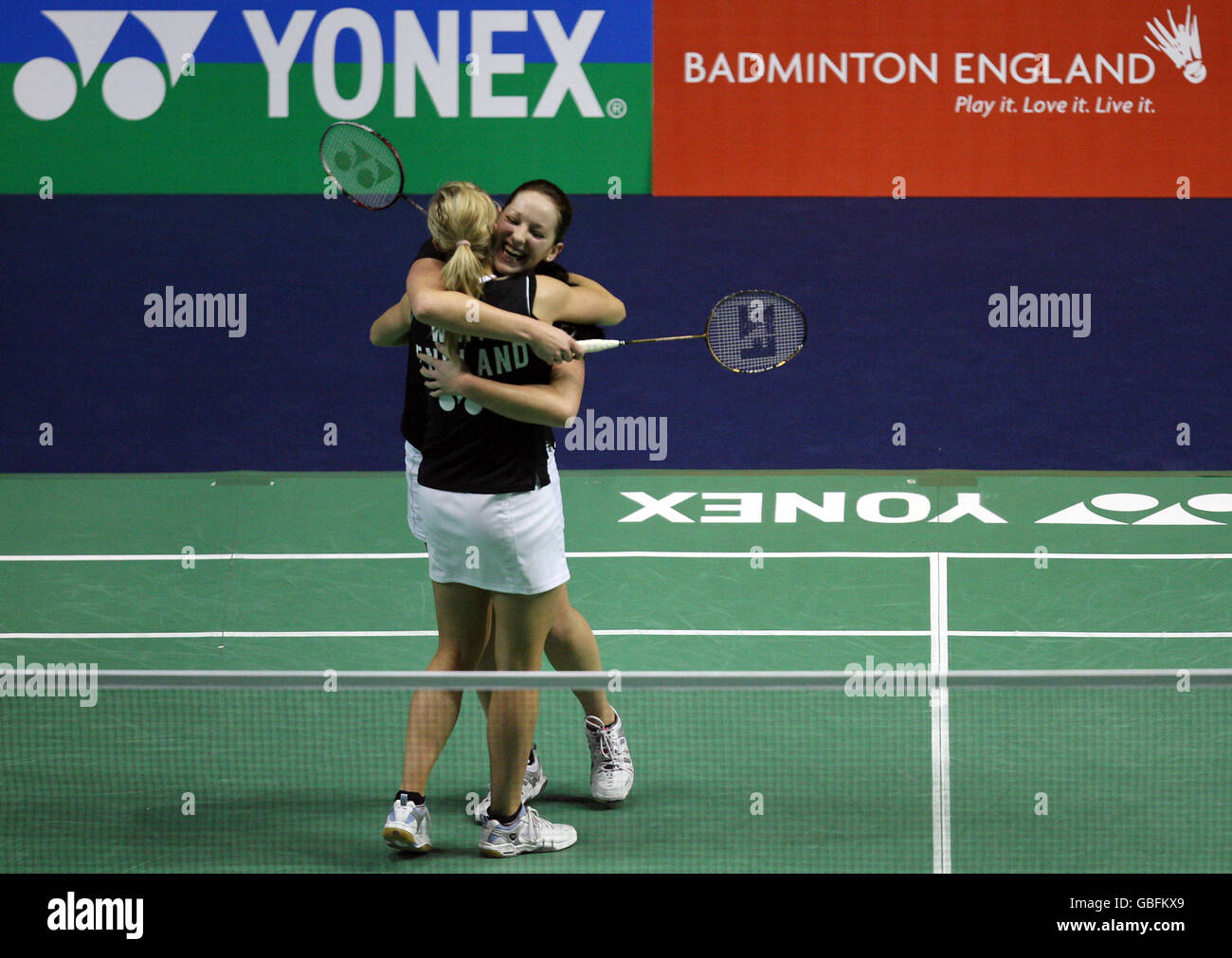 Badminton - Overgrip Yonex tutti Inghilterra Open Championships 2009 - National Indoor Arena Foto Stock