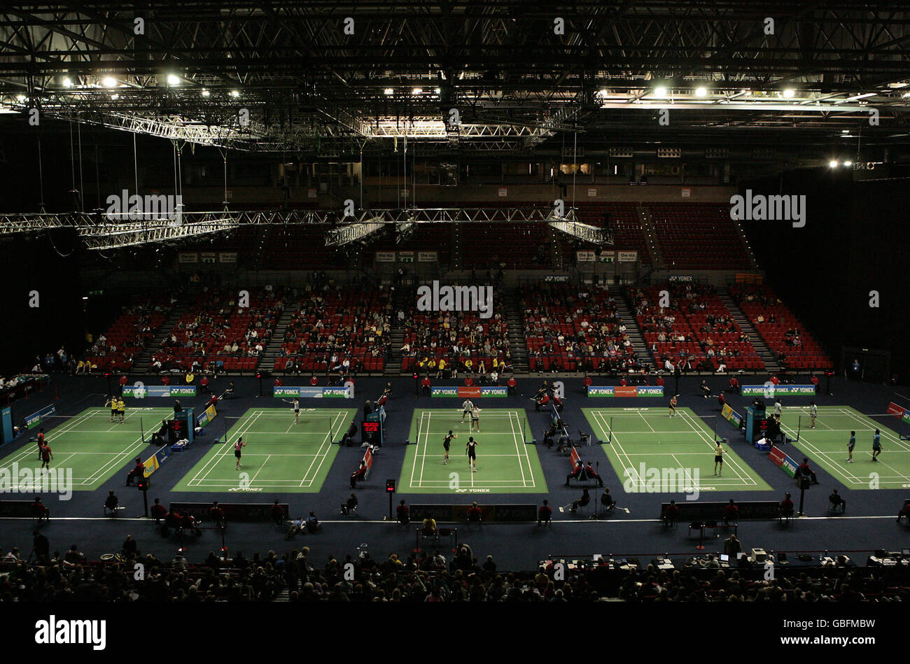 Badminton - Overgrip Yonex tutti Inghilterra Open Championships 2009 - National Indoor Arena Foto Stock