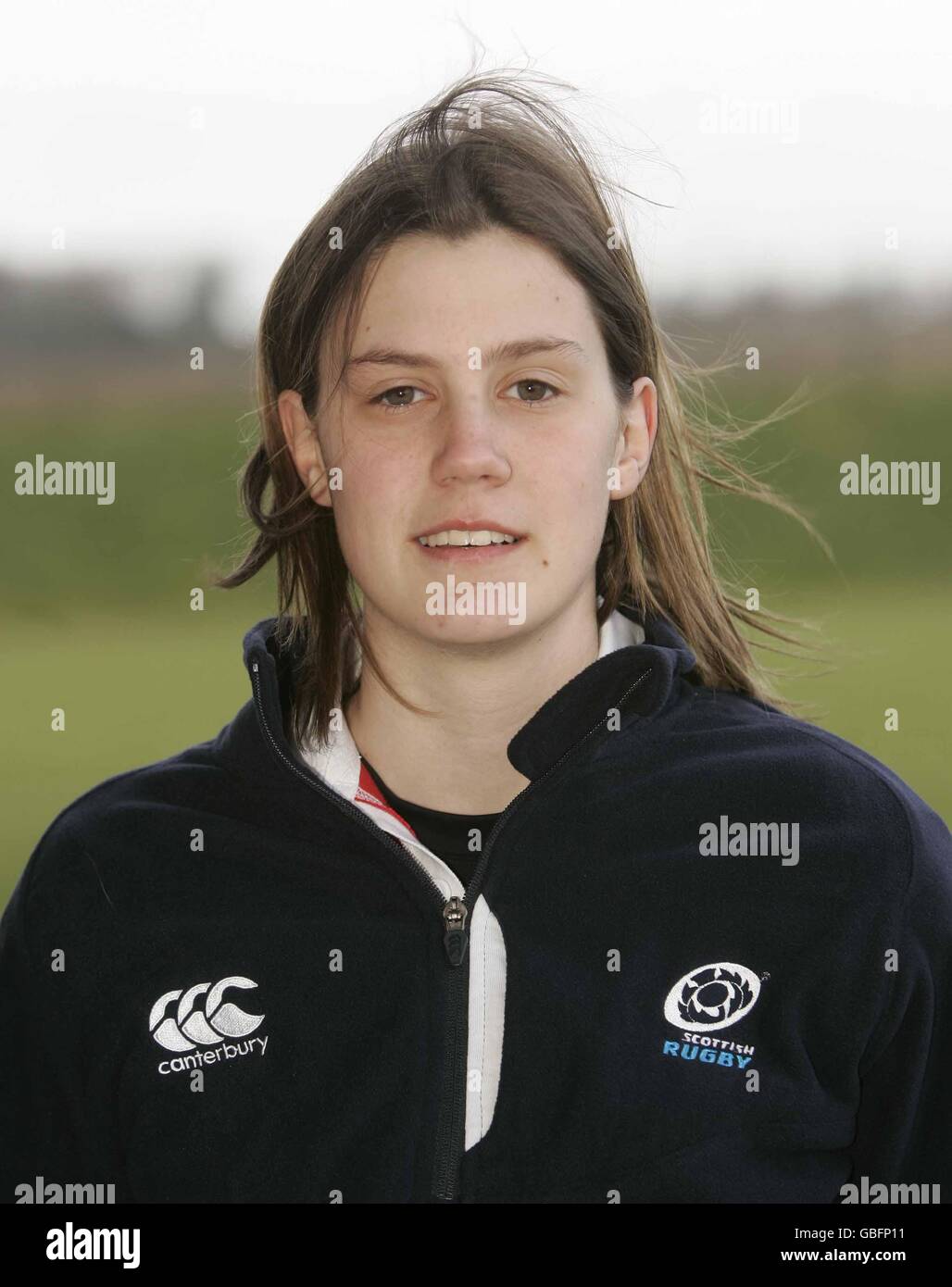 Rugby Union - Scozia Womens Academy Headshots Foto Stock