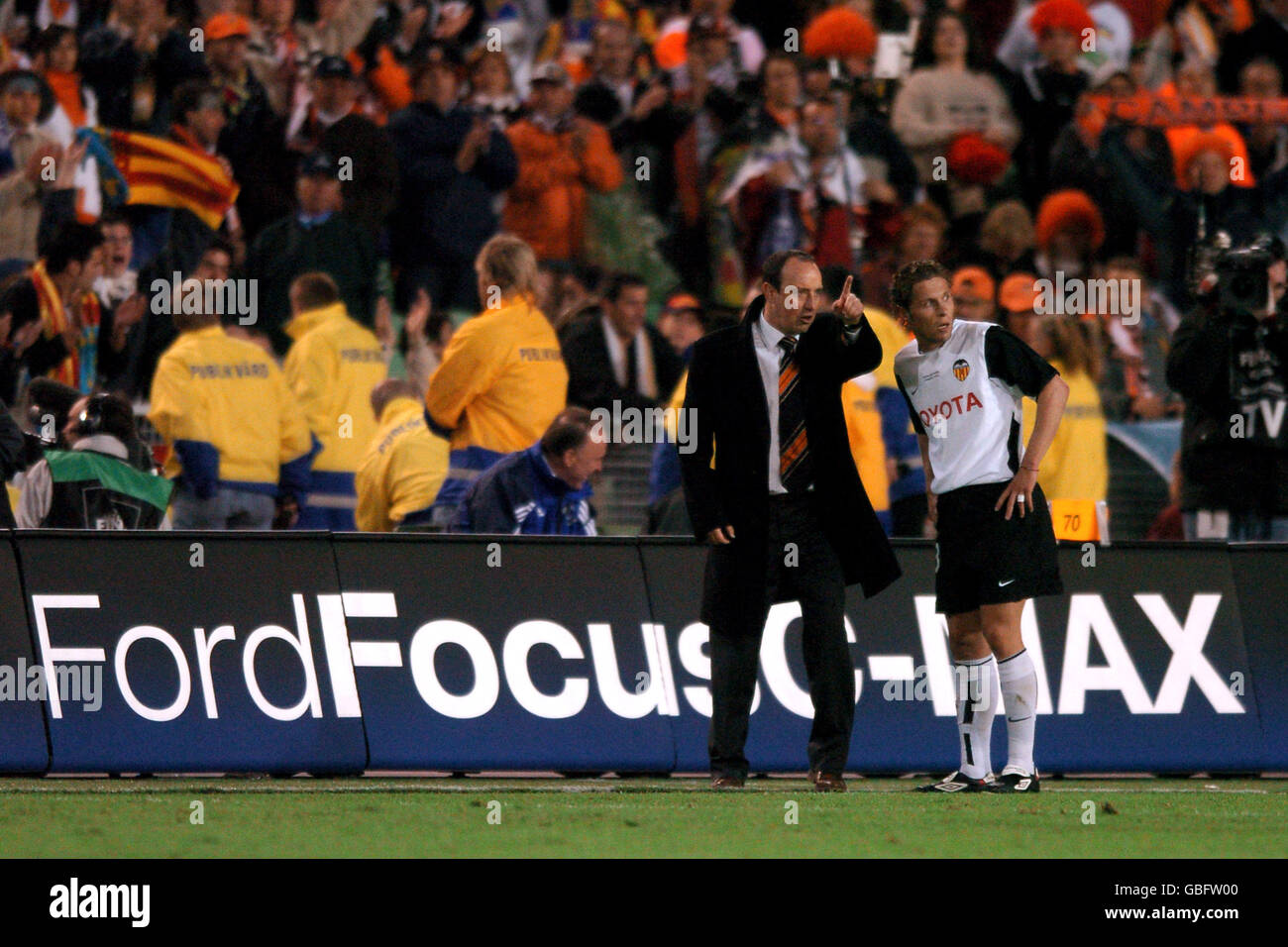 Calcio - finale di Coppa UEFA - Valencia v Olympique Marsiglia Foto Stock