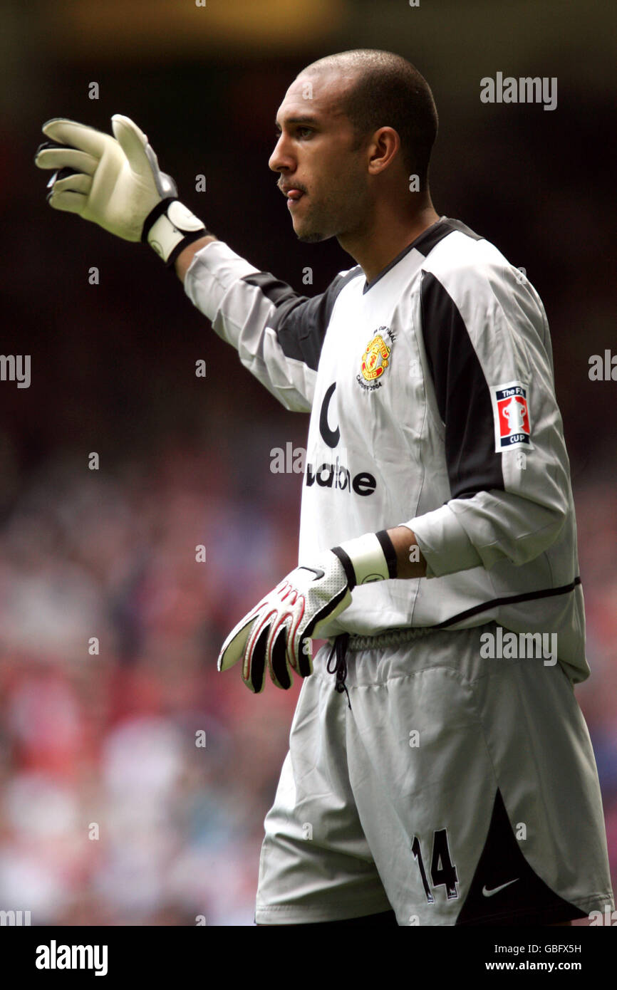 Calcio - AXA fa Cup - finale - Manchester United v Millwall. Tim Howard, Manchester United Foto Stock