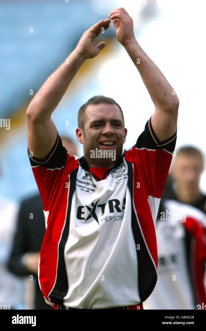 Calcio - Trofeo fa - finale - Canvey Island / Hednesford Town. Lee Barrow, città di Hednesford Foto Stock