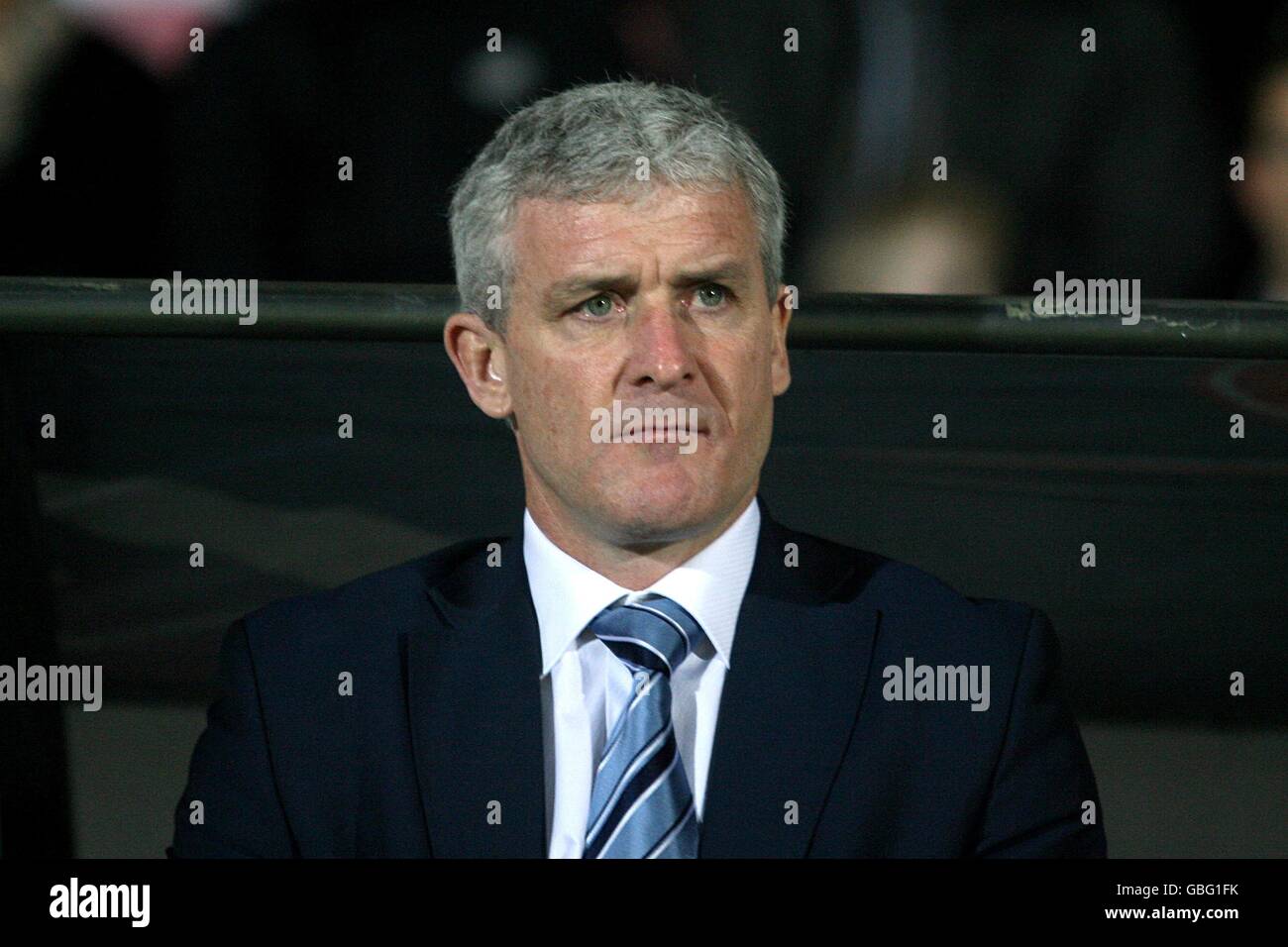 Calcio - Coppa UEFA - Round di 16 - Seconda tappa - AaB Aalborg v Manchester City - Aalborg Stadion Foto Stock