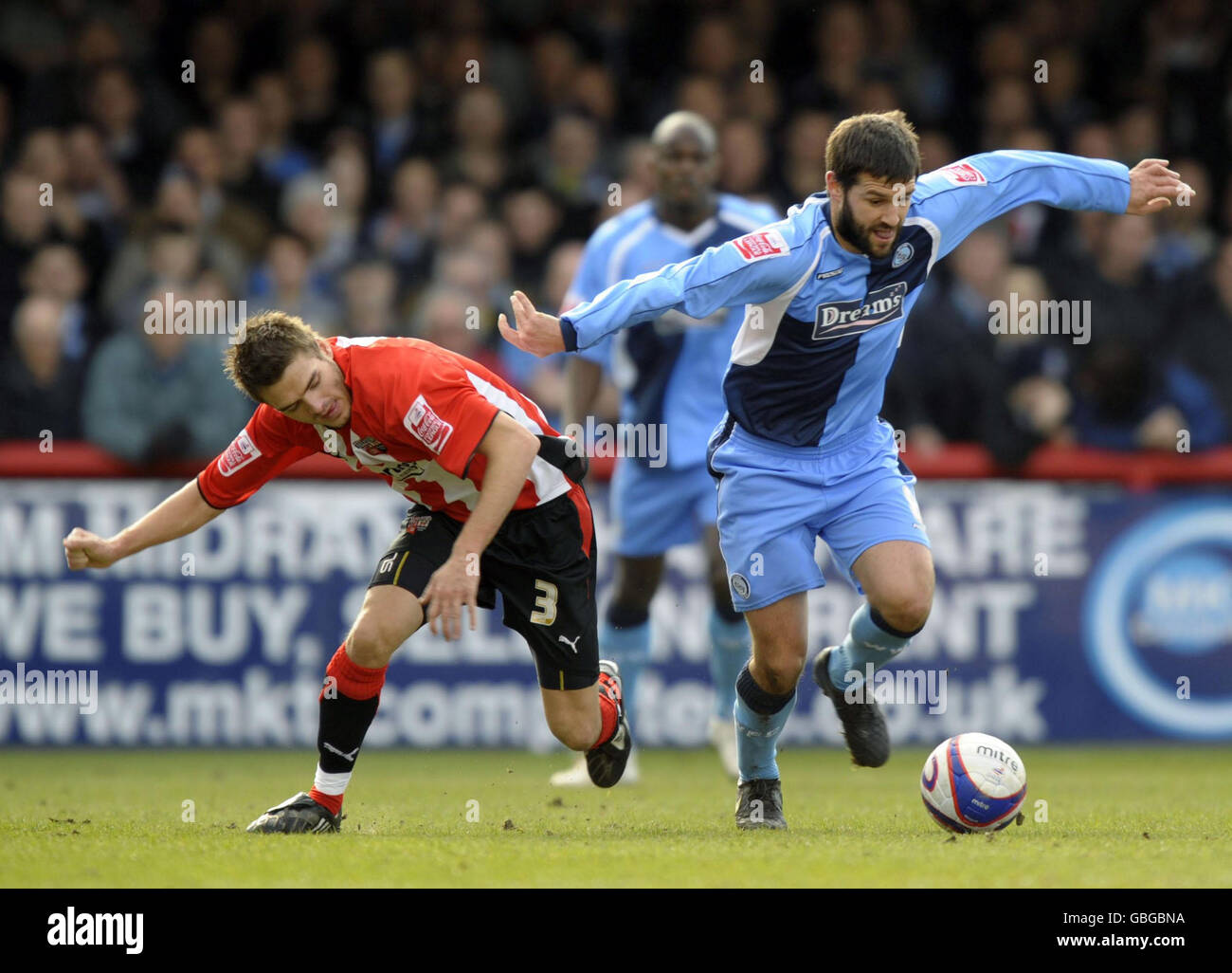 Calcio - Coca Cola Football League due - Brentford v Wycombe Wanderers - Griffin Park Foto Stock