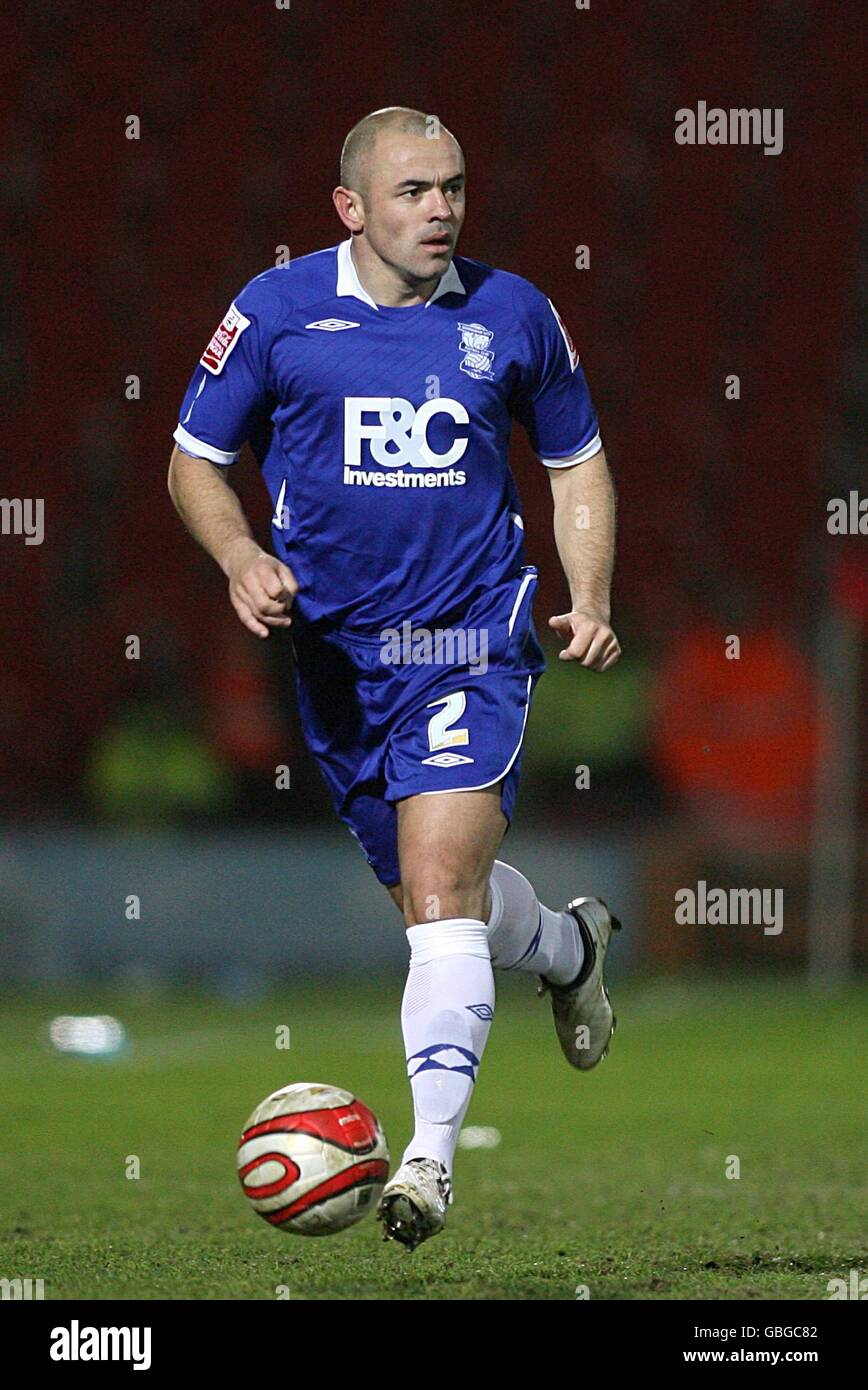 Calcio - Coca-Cola Football League Championship - Doncaster Rovers v Birmingham City - Keepmoat Stadium. Stephen Carr, Birmingham Foto Stock