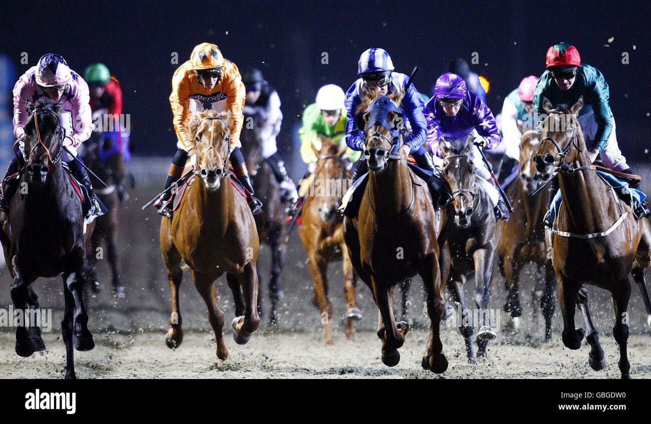 Horse Racing - Kentucky Derby sfida Stakes giorno - Ippodromo di Kempton Foto Stock